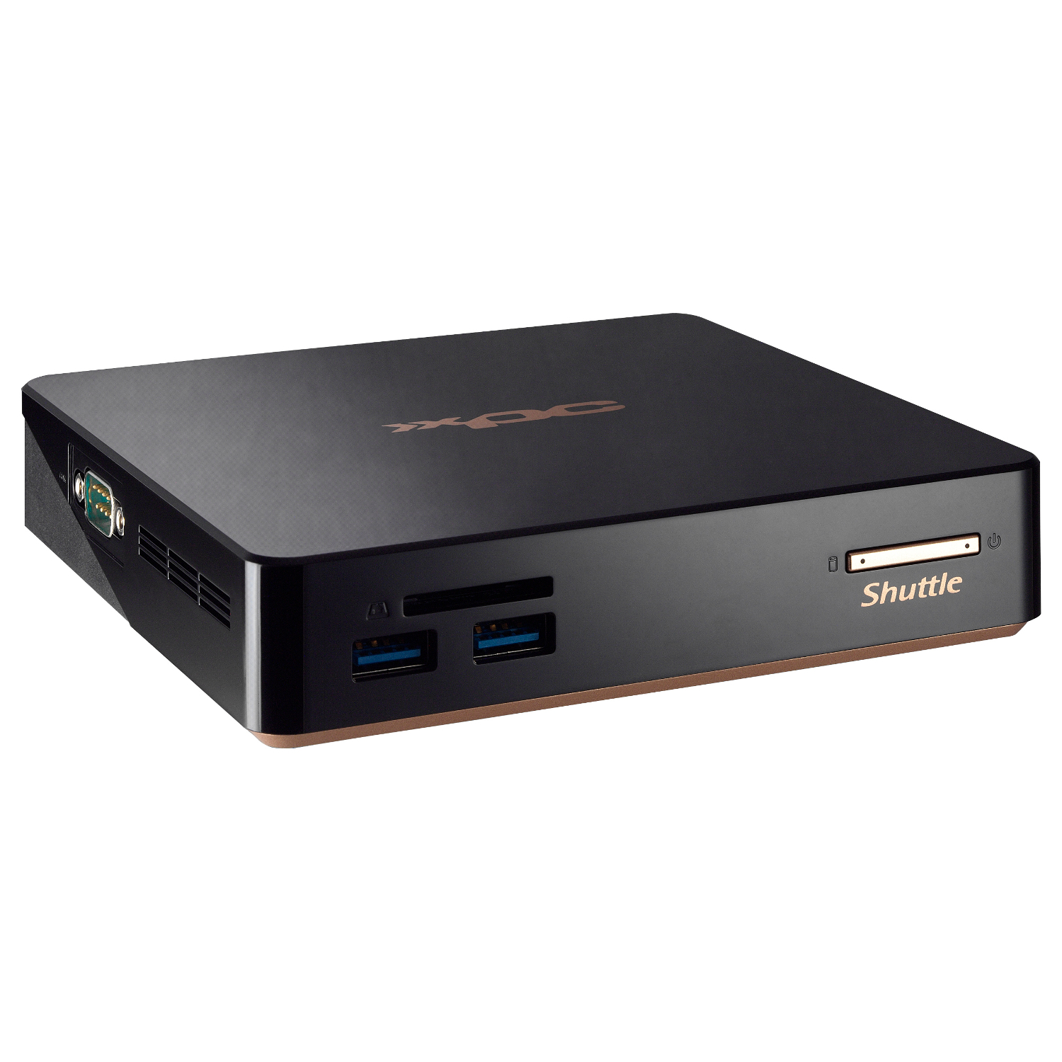 Shuttle Barebone XPC nano NC01U3 Intel i3-5005U, 2xSO-DIMM, 1x2,5 HDD/SSD Schacht + 1x M.2, Intel HD-Grafik, HDMI, Mini-DP, oOS - Preisvergleich