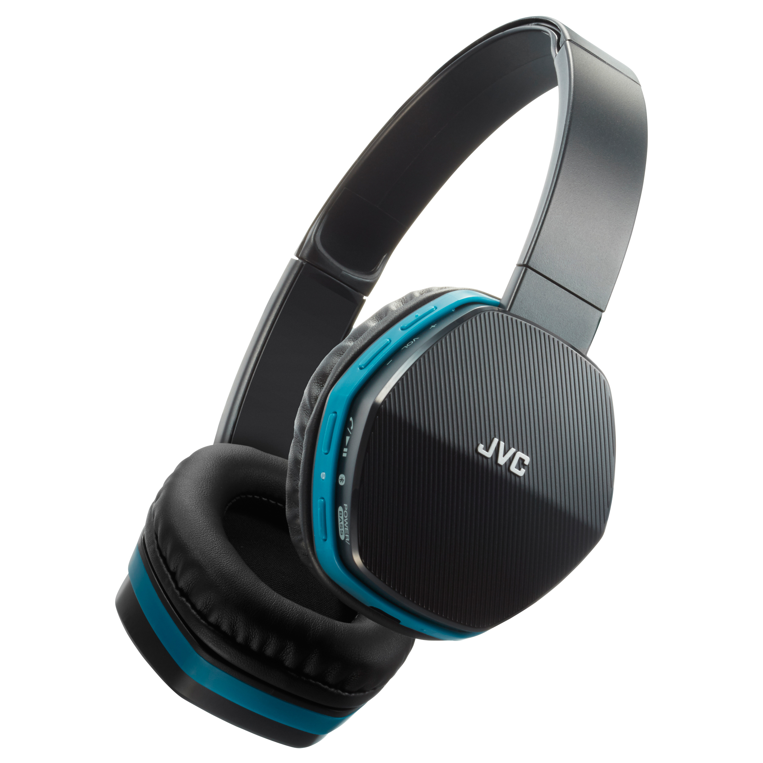 JVC Bluetooth 3.0 On-Ear-Kopfhörer (4-Tasten-Fernbedienung, Akku)