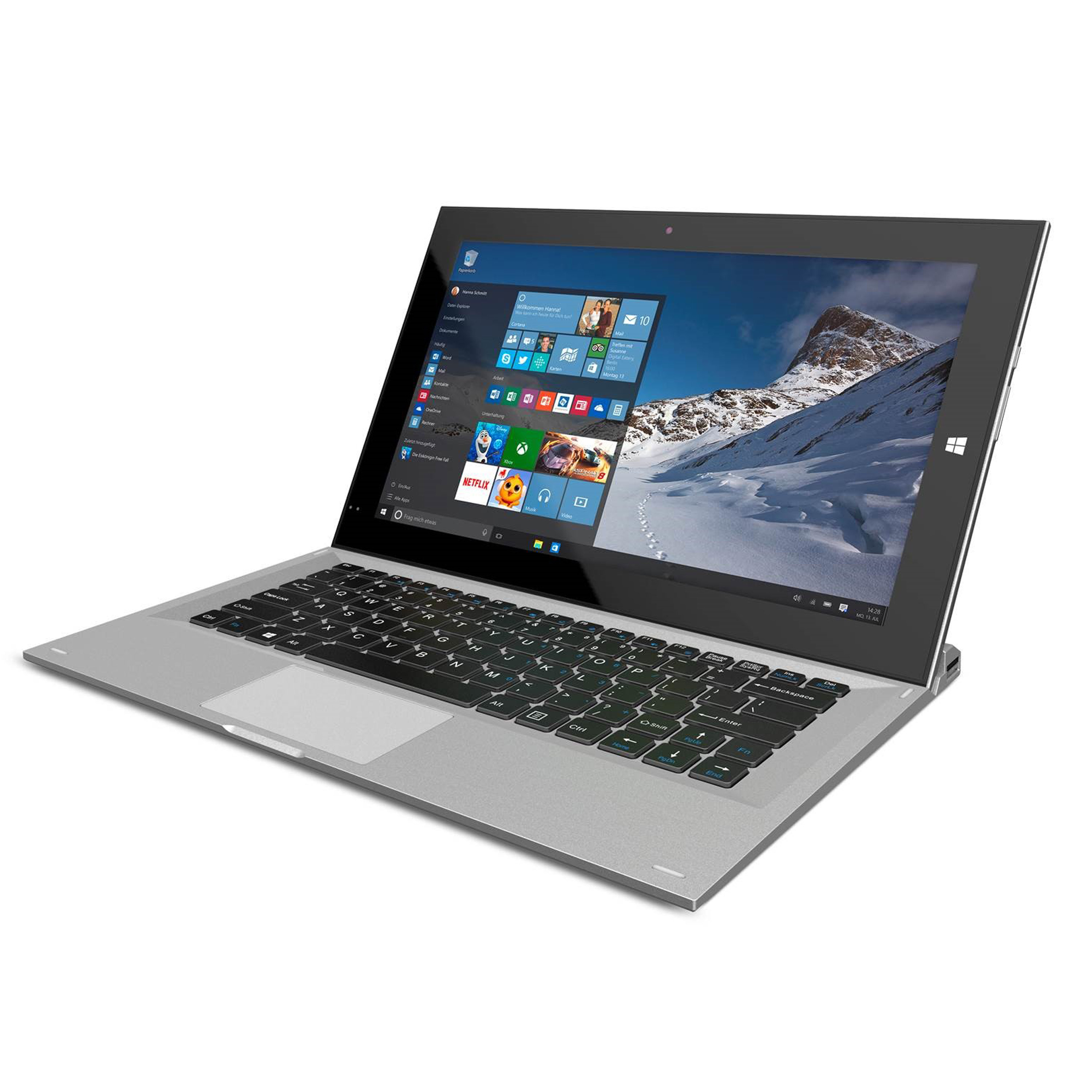 i.onik Windows 10 Global Tab mit 11,6 Zoll IPS Display, 2 GB RAM, 32 GB Flash und Intel Quad-Core CPU