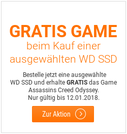 Gratis Game bei Kauf einer ausgewählten WesternDigital SSD