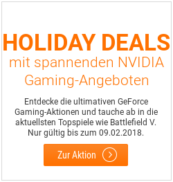 Holiday Deals mit spannenden Nvidia Gaming-Angeboten