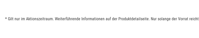Bild, das ein Angebot beschreibt.