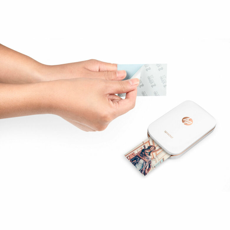 Hp Zink Fotopapier 20 Blatt Fur Hp Sprocket Plus Bei Notebooksbilliger De