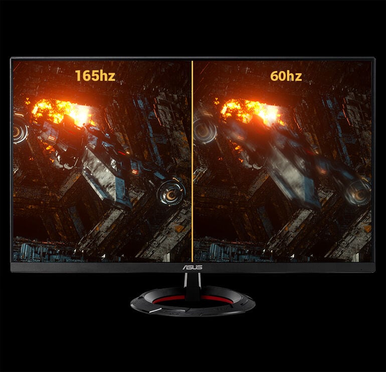 ASUS TUF VG249Q1R Gaming Monitor - IPS, 165Hz, Full-HD - Displays 