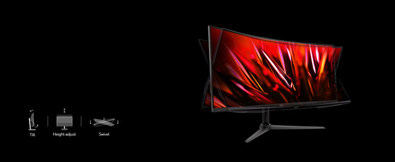 Acer Nitro XZ0 (XZ340CURX0bmiiphx) 34,0 Zoll WQHD Gaming Curved_8