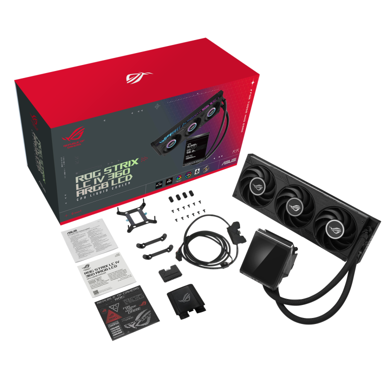 ASUS ROG Strix LC IV 360 ARGB LCD | AiO-Wasserkühlung