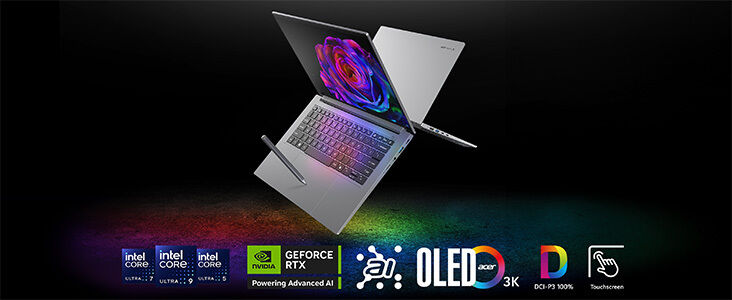 Acer Swift X 14 OLED Hauptbild