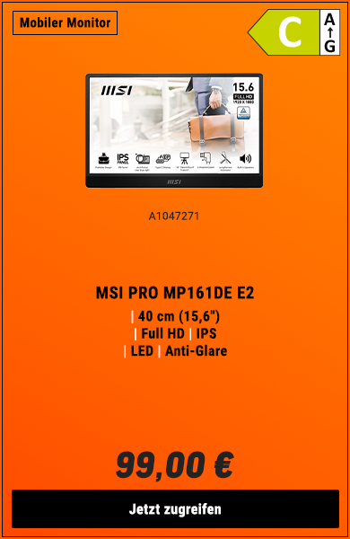 MSI PRO MP161DE E2