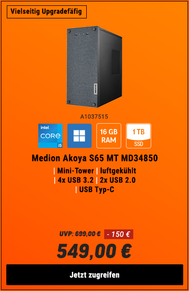 Medion Akoya S65 MT MD34850