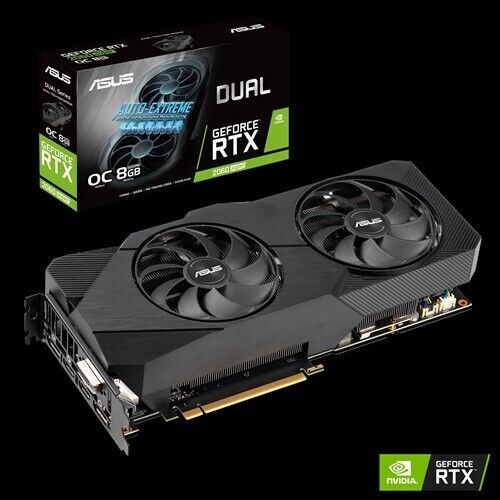 ASUS Dual GeForce RTX 2060 SUPER OC Evo V2 8GB GDDR6 Grafikkarte