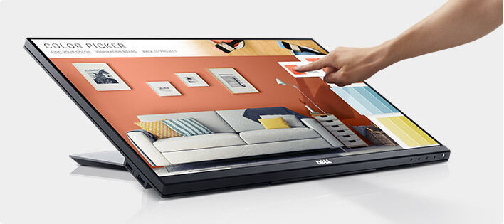 Dell P2418HT Office Monitor - IPS, Touchscreen, Höhenverstellung