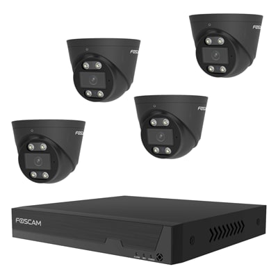 Foscam FN9108E-T4-2T Schwarz