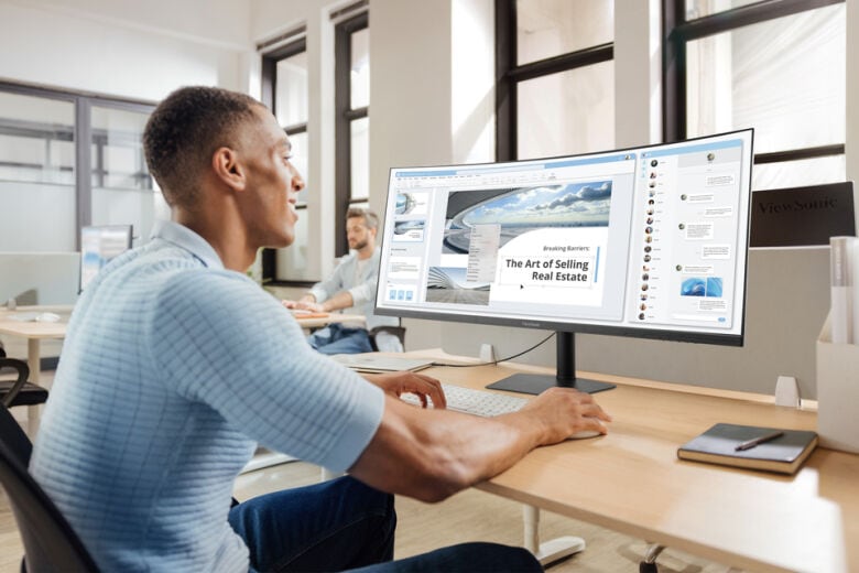 ViewSonic VA3820C 38 Zoll UWQHD+ 21:9 Curved Monitor mit USB-C Hub_1