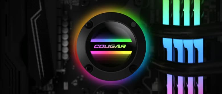 COUGAR Poseidon GT 240 ARGB schwarz | AiO-Wasserkühlung_1