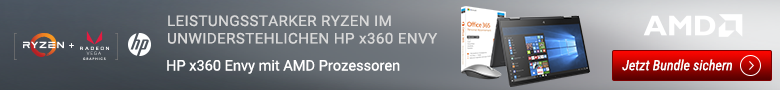 HP Envy x360 mit AMD Ryzen 5 im Bundle sichern