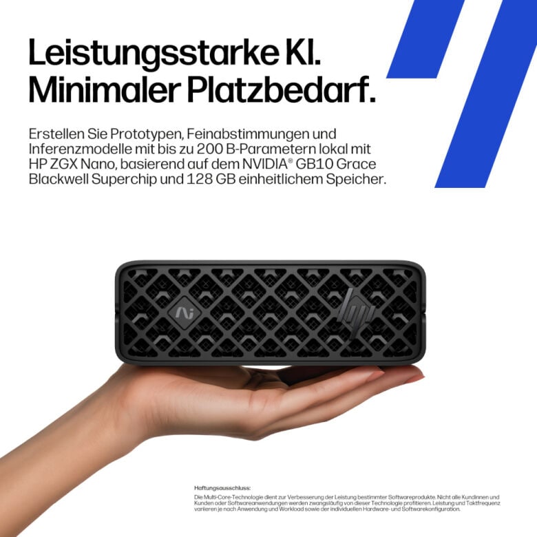 HP ZGX Nano G1n AI Station - NVIDIA DGX Spark CZ9K4ET_2