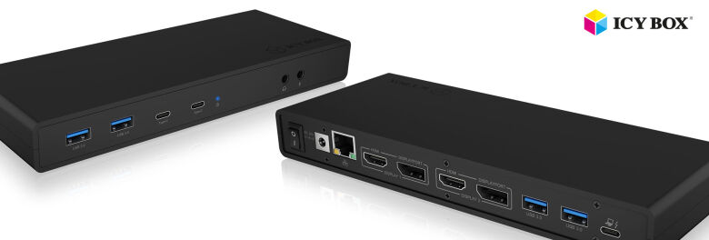 ICYBOX USB-C 13-in-1 USB 3.0 Type-A + Type-C Dock mit PD 65W_1