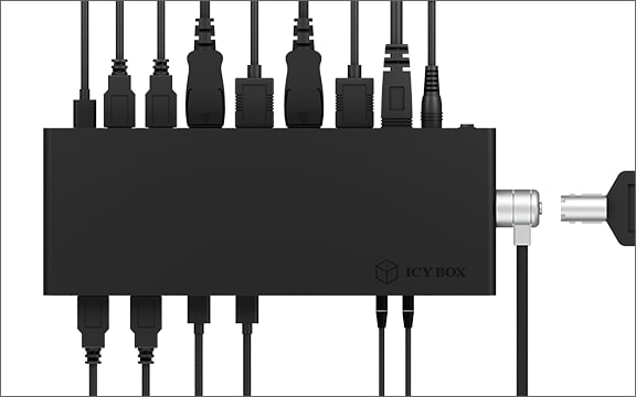 ICYBOX USB-C 13-in-1 USB 3.0 Type-A + Type-C Dock mit PD 65W_2
