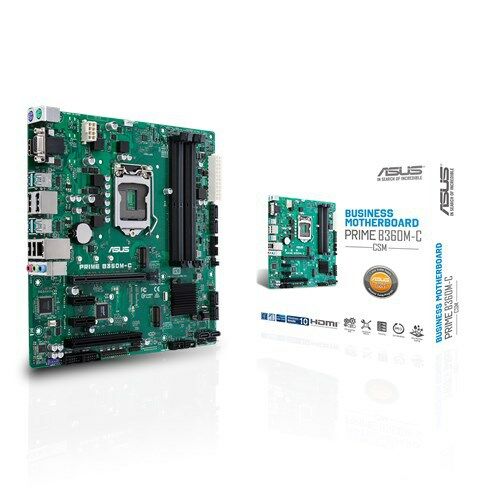 ASUS Prime B360M-A Mainboard – MATX, Sockel 1151, Mit M.2, USB 3.1, Ideal Für Gaming & Office