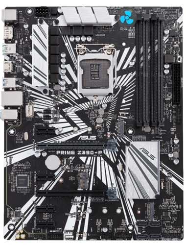 ASUS Prime Z390-P Mainboard + Intel i5-9600K Prozessor