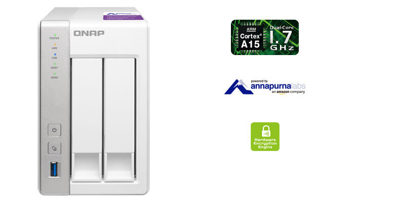 QNAP Systems TS-231P TurboNAS 2-Bay - NAS online kaufen | NBB