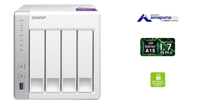 QNAP Systems TS-431P TurboNAS 4-Bay - NAS online kaufen | NBB