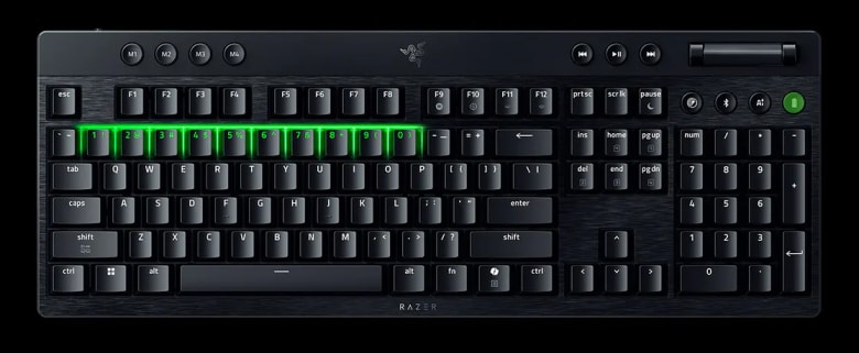 Razer Blackwidow V4 TKL Low Profile Orange Switches_12