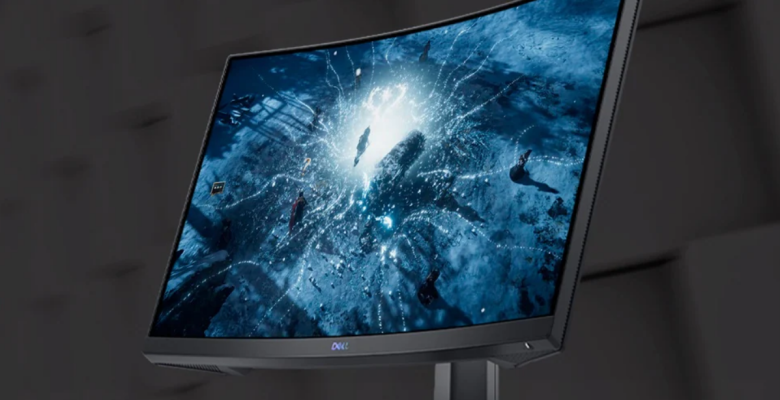 Dell ゲーミングモニター S2422HG DELL CURVED S2422HG 23,6 Zoll Full-HD Monitor (1 ms Reaktionszeit