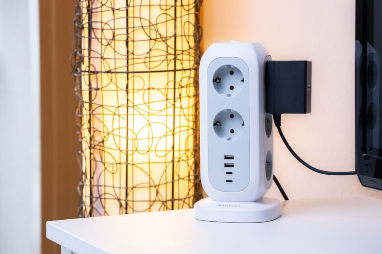 VERBATIM EU Steckdosenturm EUPT-01 11xAC / 2xUSB / 2xType-C_1