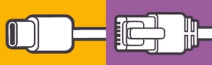 VERBATIM USB-C™ zu GIGABIT ETHERNET ADAPTER 10cm Kabel_2