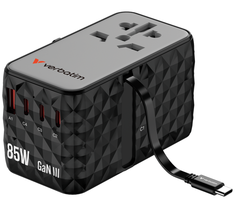 VERBATIM GAN III UNIVERSAL Reiseadapter UTA-10_2