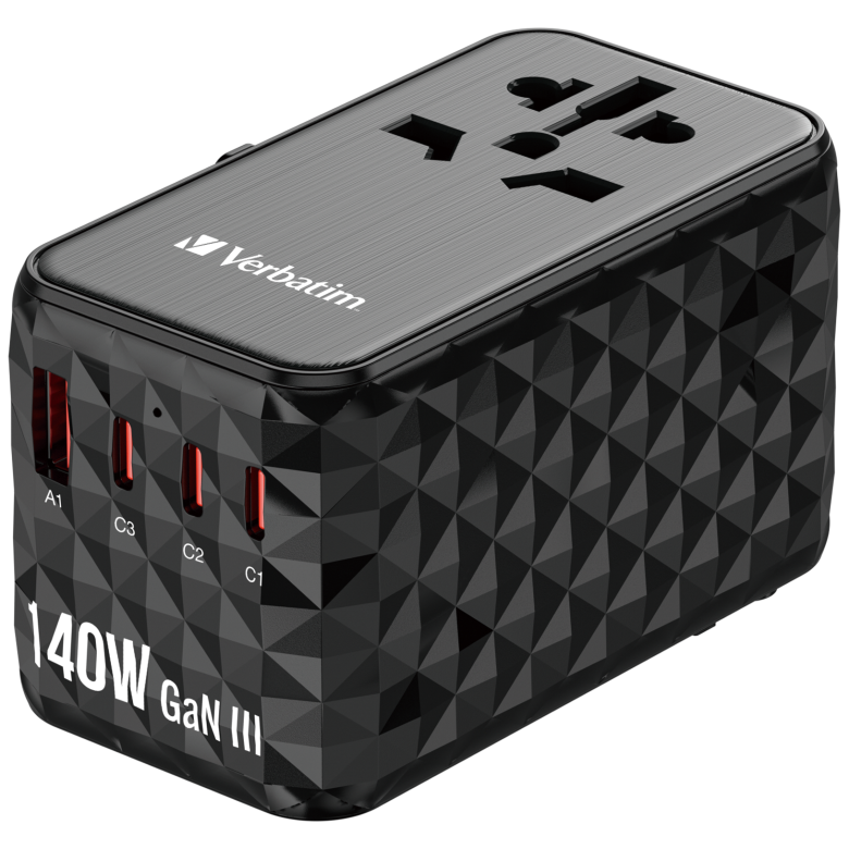 VERBATIM GAN III UNIVERSAL Reiseadapter UTA-10_3
