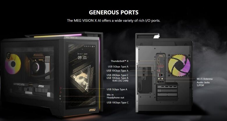 MSI MEG Vision X AI 2NVV7-009AT Desktop_14