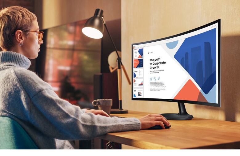 Samsung S24D364GAU Curved Monitor - VA, Full HD, 100 Hz, HDMI_1