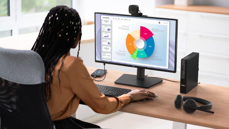 Dell Pro P 22 DELL-P2226H - Konnektivität für mehr Produktivität