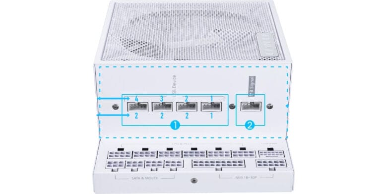 Lian Li EDGE PLATINUM 850W ATX 3.1 weiß | PC-Netzteil_4