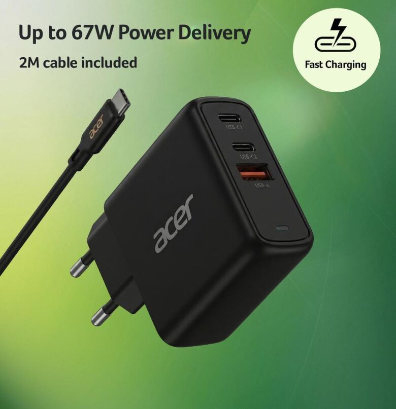 Acer 67W GaN Charger -