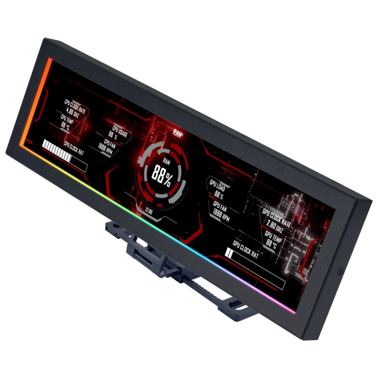 Lian Li 8.8 Zoll Universal Screen weiß_5
