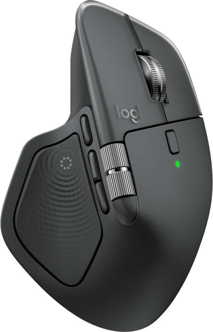 ​【ほぼ未使用】 MX MASTER 4 グラファイト Logitech MX Master 4 kabellose Maus, Grafit - Mäuse online kaufen