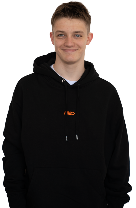 Trainee looking into the camera