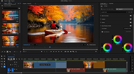 Videobearbeitung und Grafikanimationen