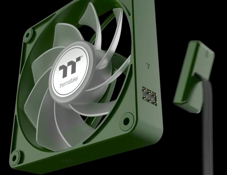 Thermaltake CT120 EX Reverse ARGB Sync Racing Green 3 Pack_1