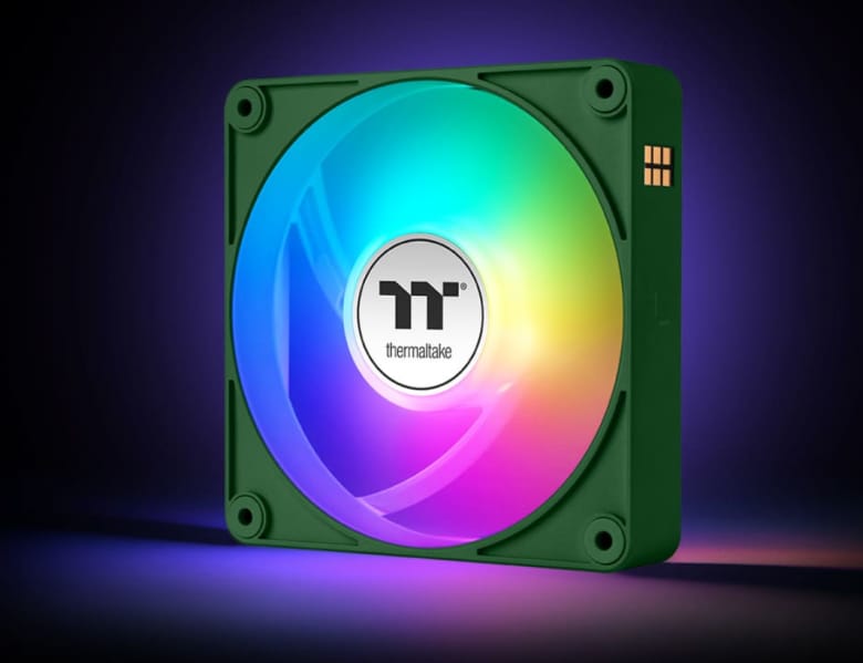 Thermaltake CT120 EX Reverse ARGB Sync Racing Green 3 Pack_4