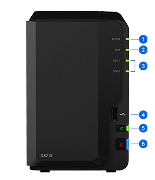 Synology DiskStation DS218 2-Bay NAS - NAS online kaufen | NBB