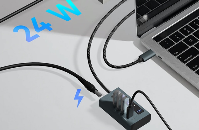 ICY BOX IB-HUB1454-C31 4-Port Hub mit USB 3.2 Gen 2 Type-C®_4