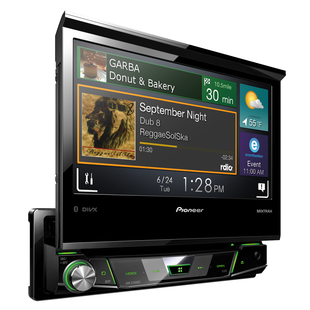 Pioneer AVHX7800BT 1 DINMoniceiver bei