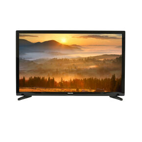 Philips 24PHT4000 Fernseher 60 cm (24 Zoll) LED-TV, HD ready, 100 Hz, Dual Tuner (DVB-T/C), CI+, EEK A+