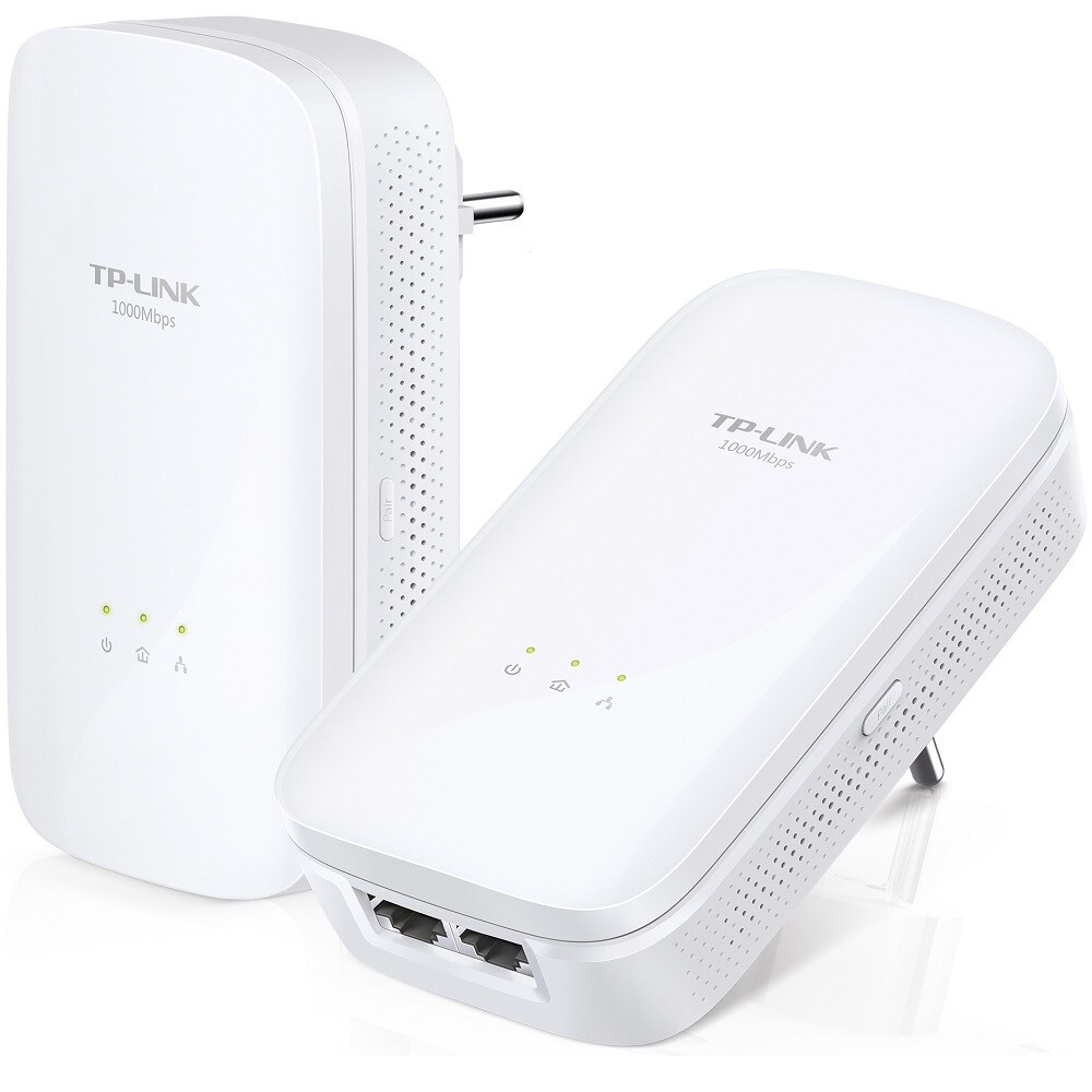 TP Link AV1000 Gigabit Powerline Adapter Kit Bei Notebooksbilliger de