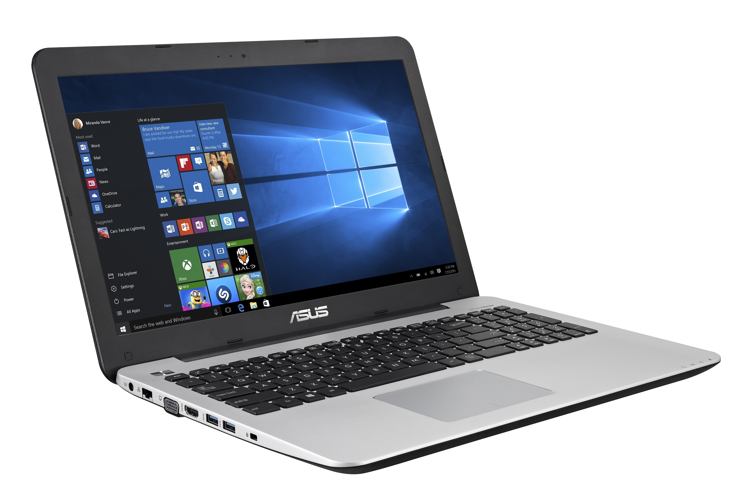 Asus X556UQ-XO760D / 15,6" HD / Intel Core i5-7200U / 8GB RAM / 1TB HDD ...