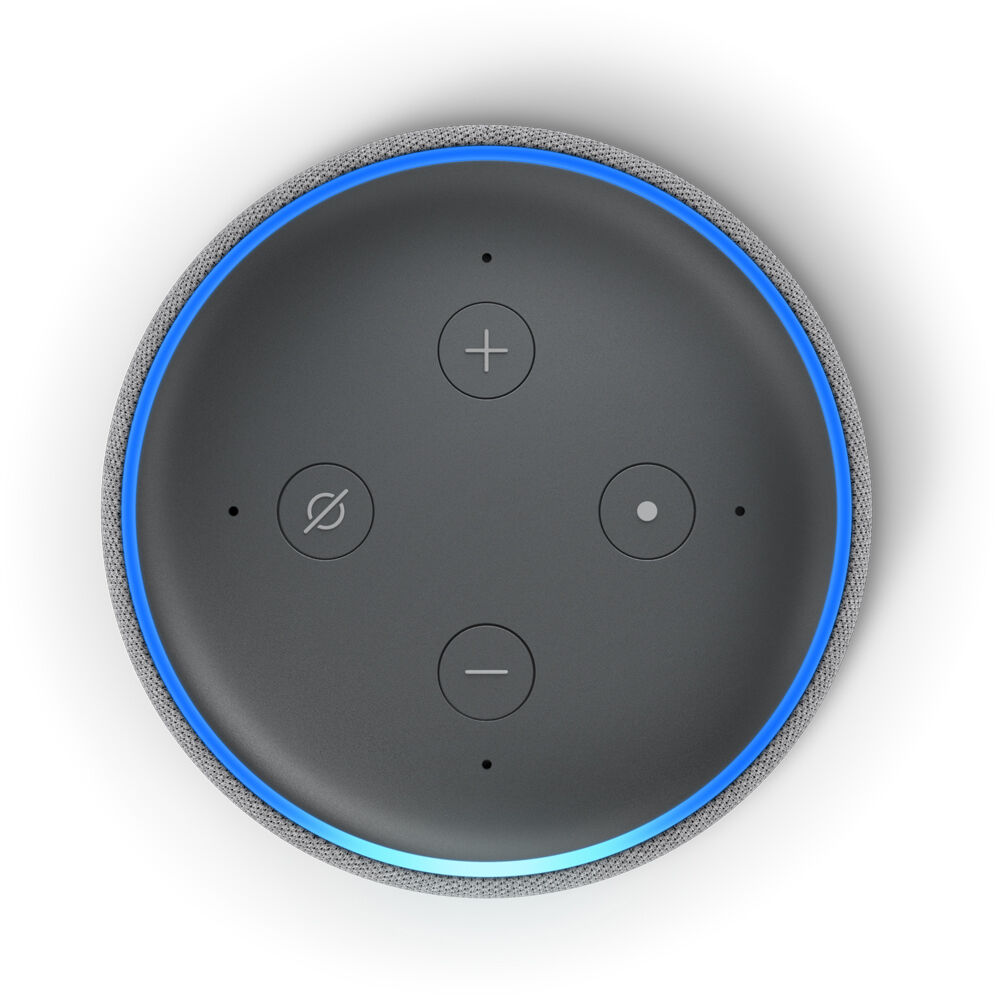 21+ Echo Dot 3 Hellgrau Gif